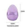 Cotton Purple Powder Puff Large Medium And Small Mini Eye Shadow No Dead Corner Makeup Puff Cosmetic Tool 4