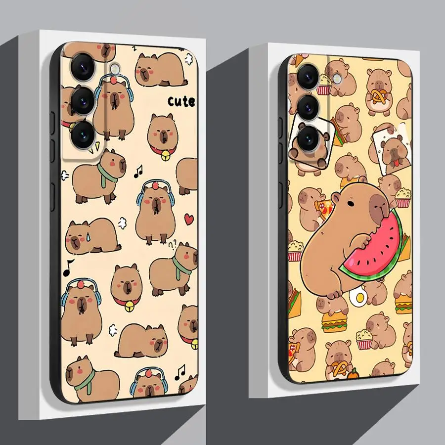 Cartoon Capybara Phone Case Cover
