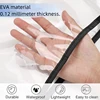 1/3/5pcs chair back cover plastic transparent salon chair back cover suitable for most standard chairs to prevent stains 4