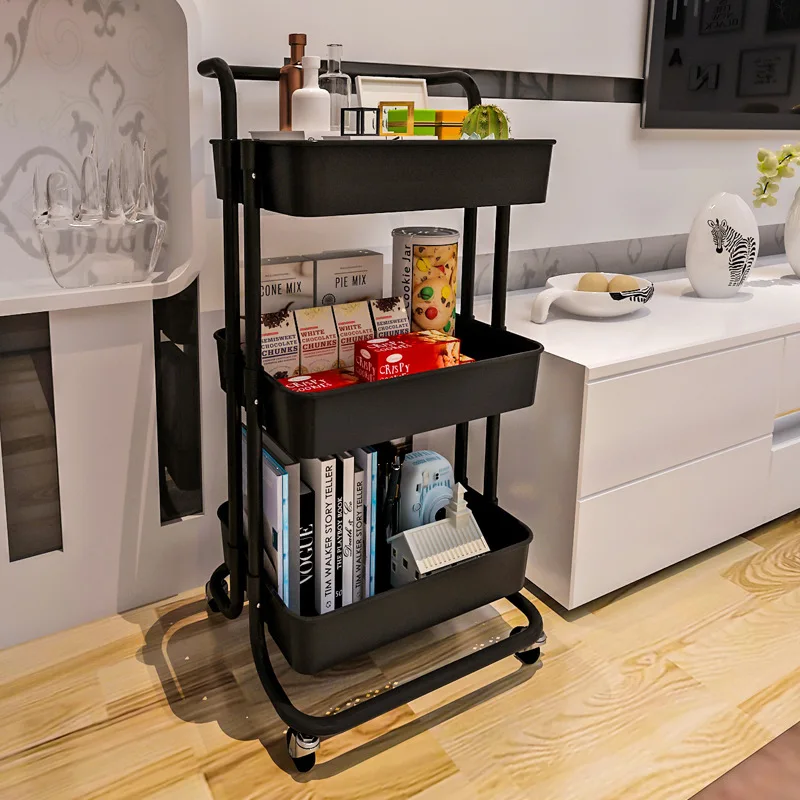 Kitchen Details 3 Tier Can Storage Organizer Rack