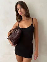Backless Black Dress For Women Summer Clothing Y2k One Piece Sexi Night Dress Hot Club Outfits Spaghetti Strap Vestido Feminino - Image 6