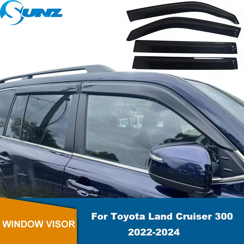 Side Window Visor For Toyota Land Cruiser 300 LC300 Fj300 2021 2022