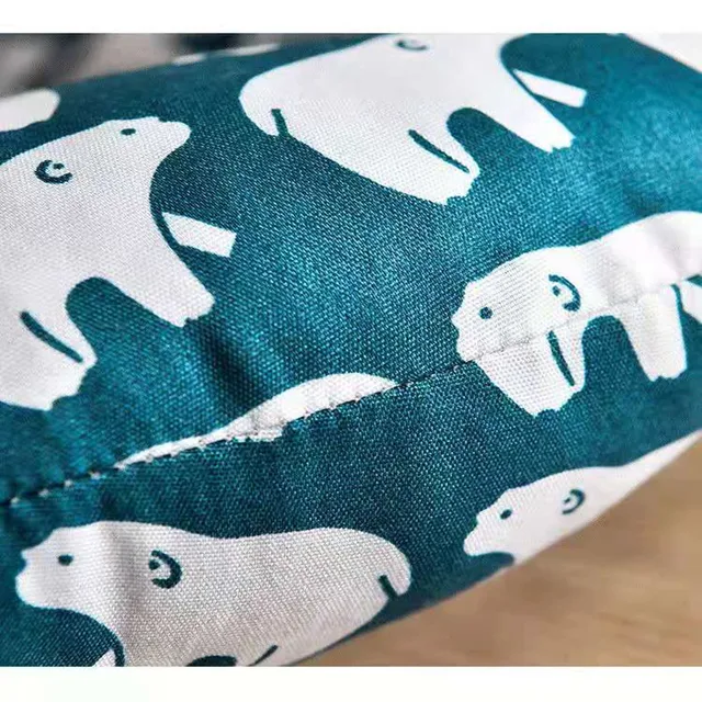 Nyomtatás Vastag Kerek Szék Párna Ülés Otthoni Javítás Iroda Poliészter Szál - Image 4