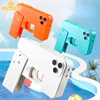 Foldable Water Gun for Kids Creative Toys Phone Children's Toy Outdoor Water Battle Funny Joke Toys Prank Blasters Gift 1
