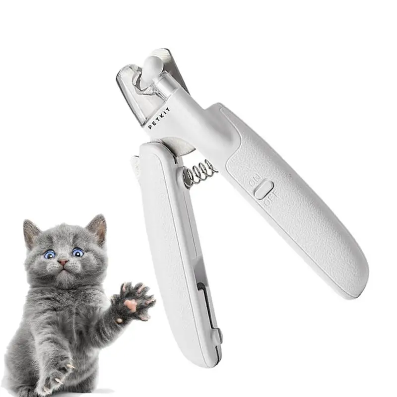 

Professional Pet Nail Clippers 1PCS Anti Slip Dog Cat Nail Trimmer with Led Light safe Pet Nail Cutter Pet Grooming Supplies