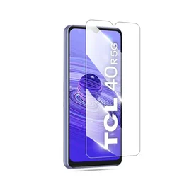 Premium 2.5D Screen Protector - 9H Tempered Glass Full Cover Protective Shield - 2 Pieces (TCL 40 XE)
