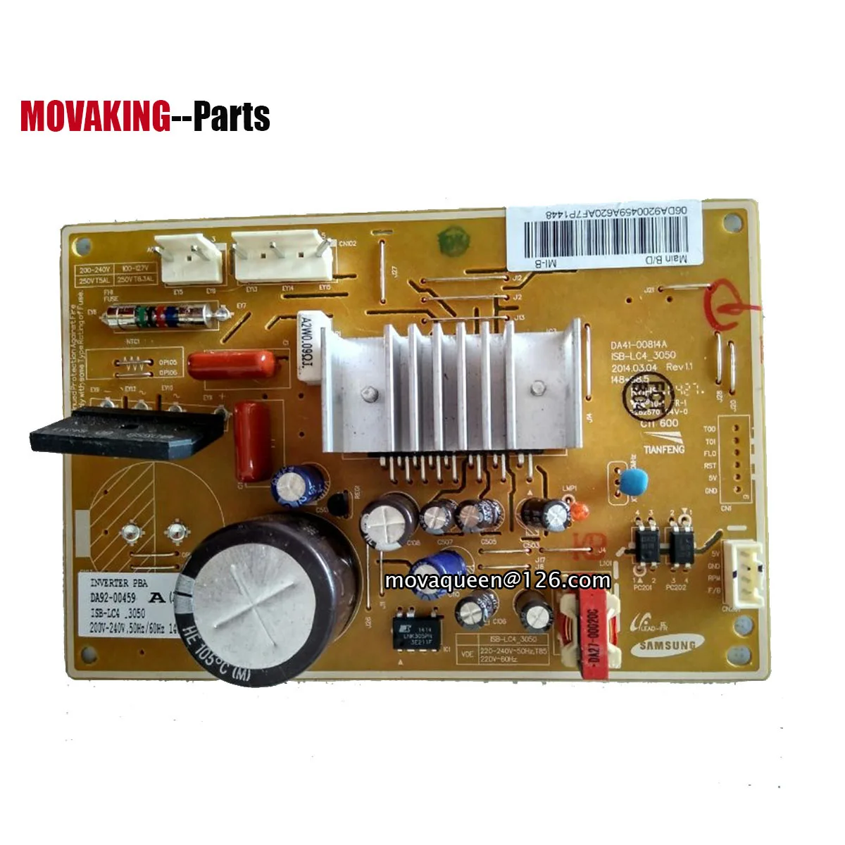 InverterBoardControlDriveModuleDA9200459DA4100814AMotherBoard
