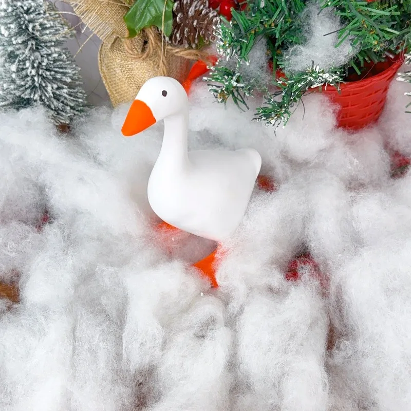 Description Picture 6 of itemArtificial Christmas Snow Roll White Snow Mat Soft Cotton Snow Blanket Prop Xmas Tree Village Backdrop Mat Christmas Decoration