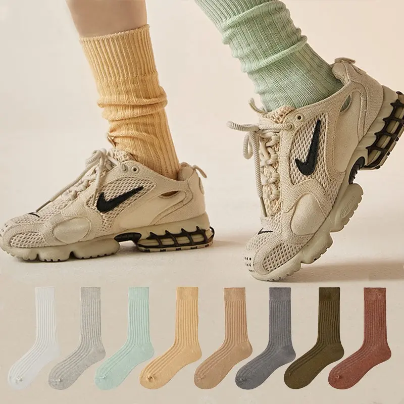 Women Compression Hiking Socks Organic Cotton