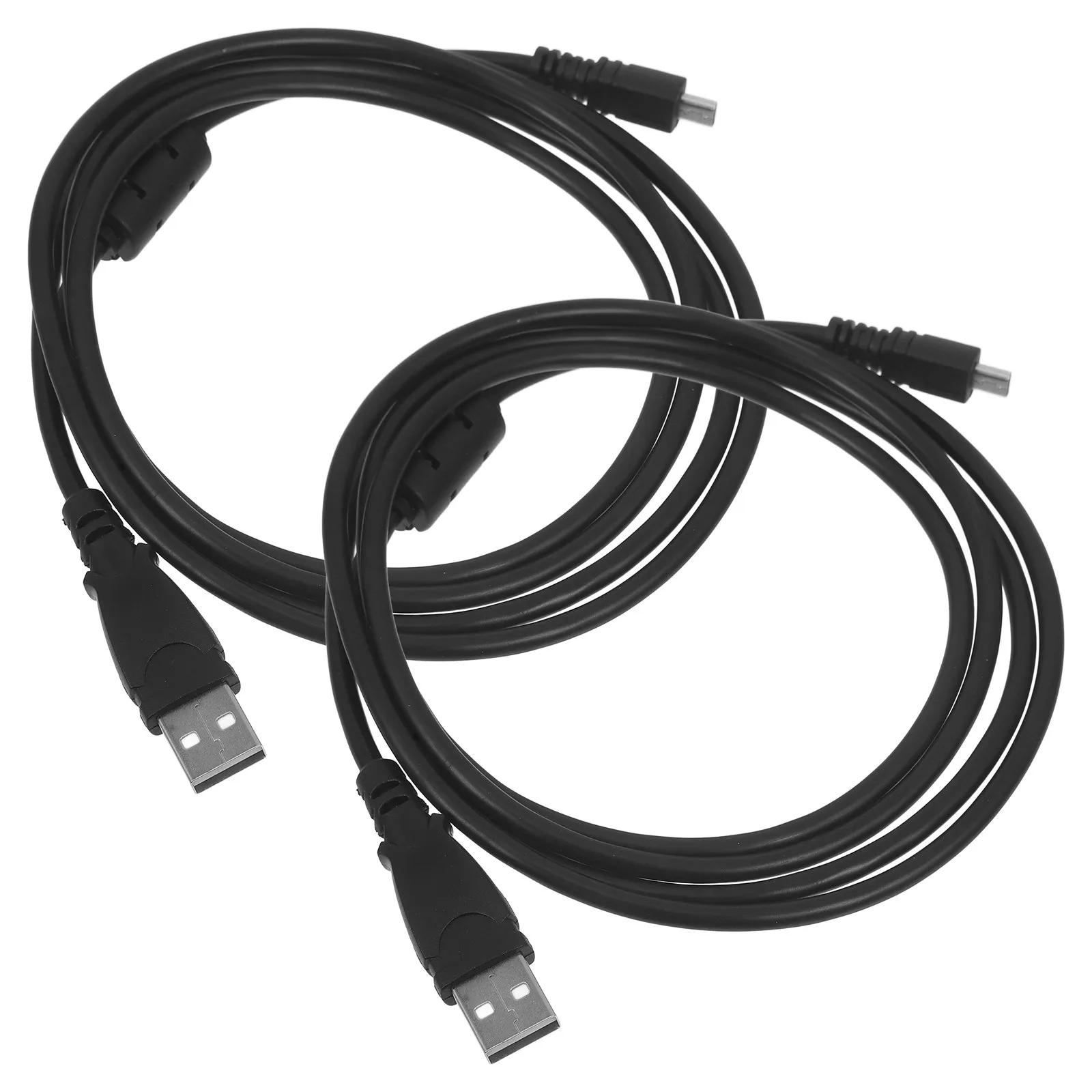2개 미니 USB 케이블 1.5m 확장형 네비게이션 시스템용 데이터 동기화 충전 안정적이고 세련된 디자인