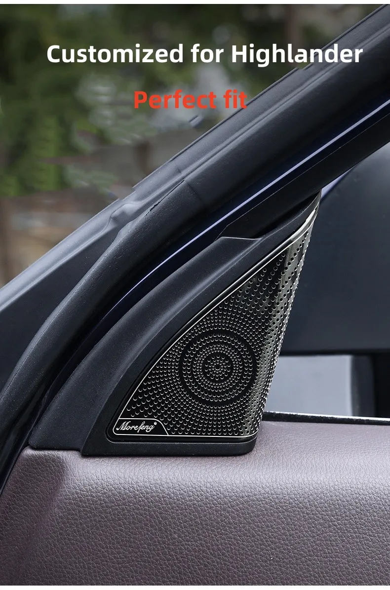 オンラインショップ For Toyota Car Horn Tweeter Pillar A 2023 2022 Highlander CarAudio