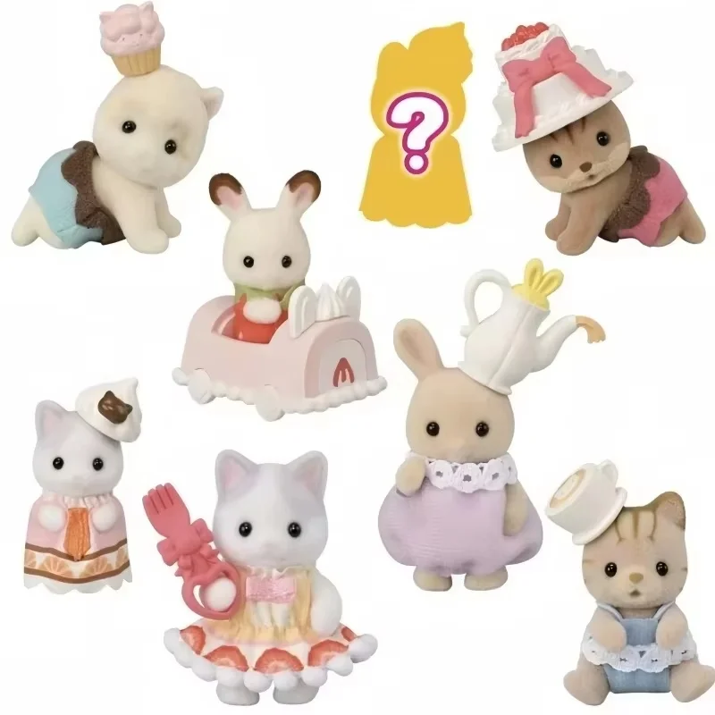 educational toys animal toy set cartoon toy Sylvanian Families cute baby series figurines statue models