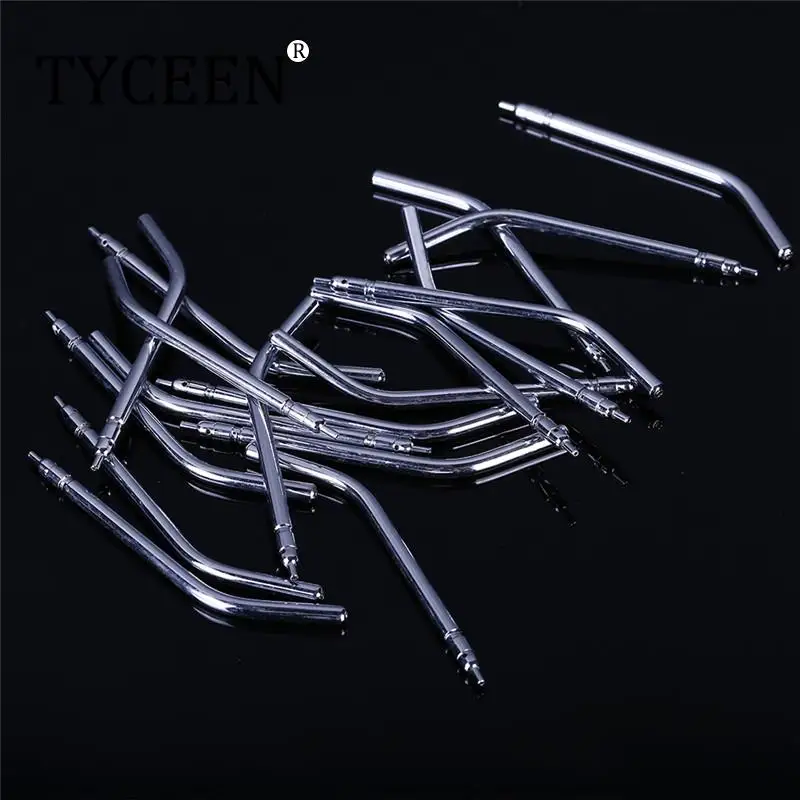 

10pcs/bag 3 Way Dental Air Water Syringe Spray Nozzles Tips Tube Stainless Steel Syringe Spray Nozzles Tips for Teeth Whitening