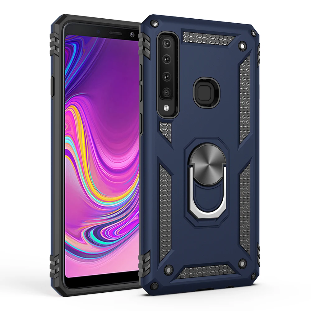 Rugged Drop-Proof Protective Phone Case with Kickstand