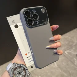 Liquid Silicone Soft Phone Case with Lens Fragrance Protection and Shockproof Design - iPhone 15 Plus (Titanium Grey)