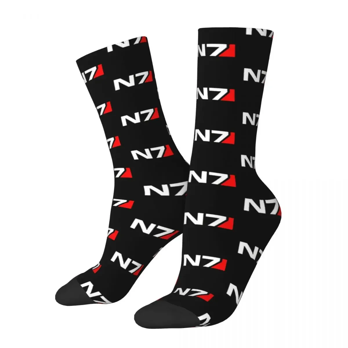 

Счастливые носки для мужчин и женщин N7 товар в стиле ретро Harajuku массовый эффект игра Новинка уличный стиль выходные летние сумасшедшие носки