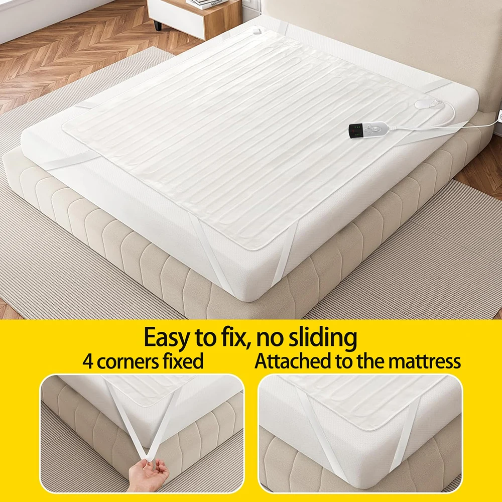 RUIANBAO Heated Blanket Electric Blanket Timer Heated Pad