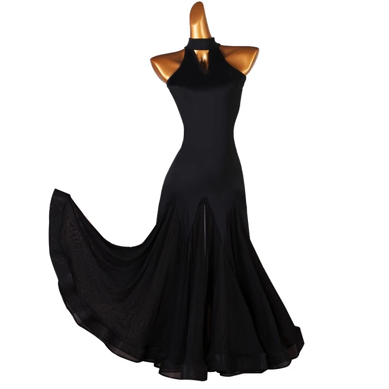 

2024 New Sexy Ballroom Dance Dress National Standard Women Performance Modern Tango Dress Big Swing Party Waltz Wear Clothes