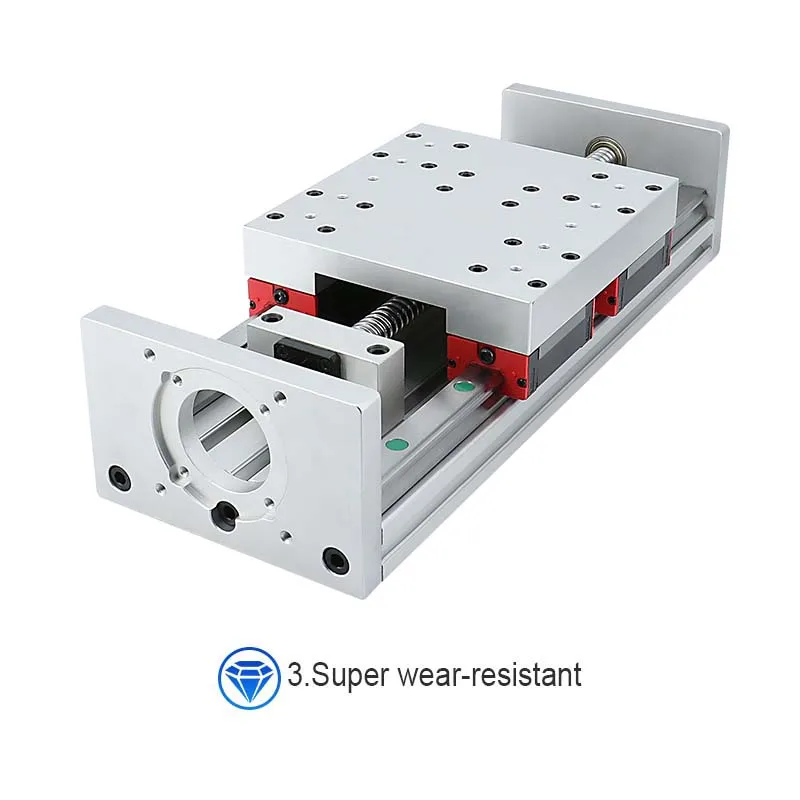 Surprecision Linear Motion Kit Ball Screw Rail Guide SFU2510-HSR25 Low Friction Anti-Backlash for CNC Project DIY Standard Length 850mm and Custom Surprecision Linear Motion Kit Ball Screw Rail Guide SFU2510-HSR25 Low Friction Anti-Backlash for CNC Project DIY Standard Length 850mm and Custom