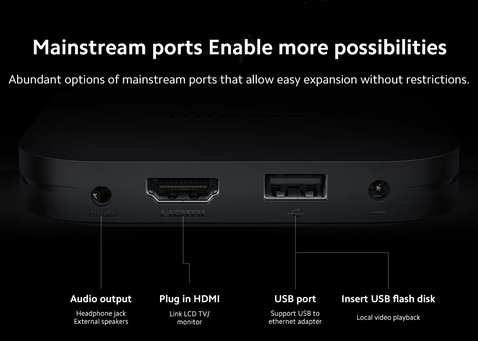 XIAOMI Xiaomi Mi Box S 2nd Gen 4k Mdz-28-a Asistente De Voz Google ...