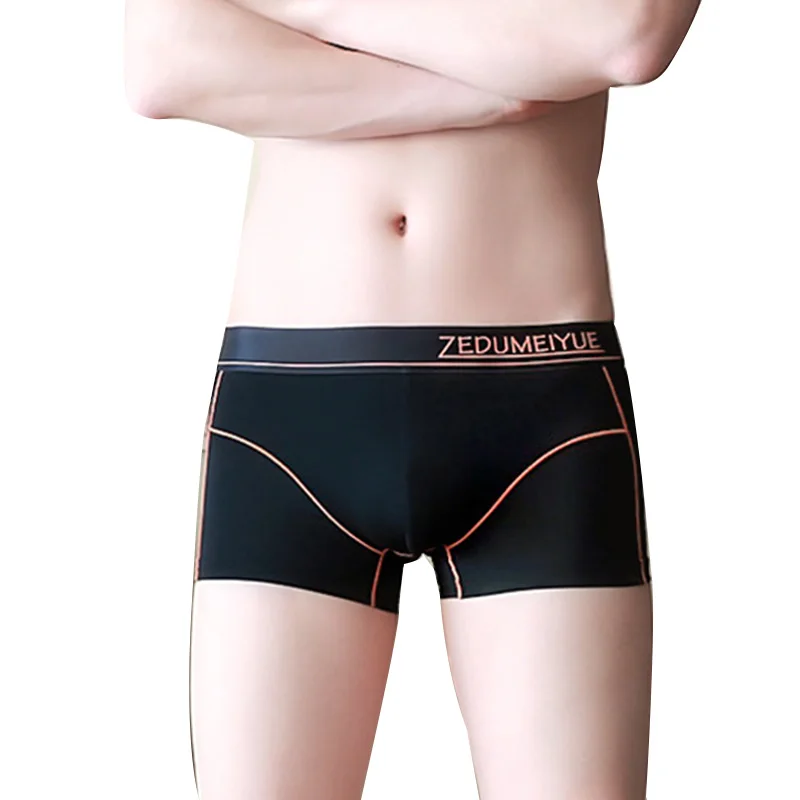 Ultra-thin Comfortable Men's Underwear Summer Breathable Boxer Shorts Men  Panties Male Underpants Seamless Briefs