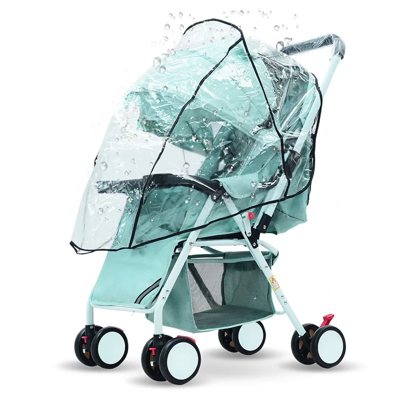 

Rain Cover Windshield Stroller Universal Stroller Rain Cover Canopy Windshield Rainproof Anti-Droplet Four Seasons Protective Ra