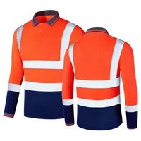 High Visibility Safety Long Sleeve Shirt