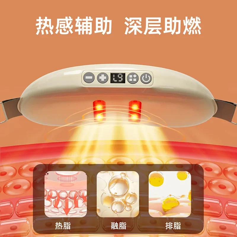 Vibration Massager for Lazy Person, Loses Weight A Shaking Machine, Heats to Slim Down the Belly Wears a Belt Slimming Machine