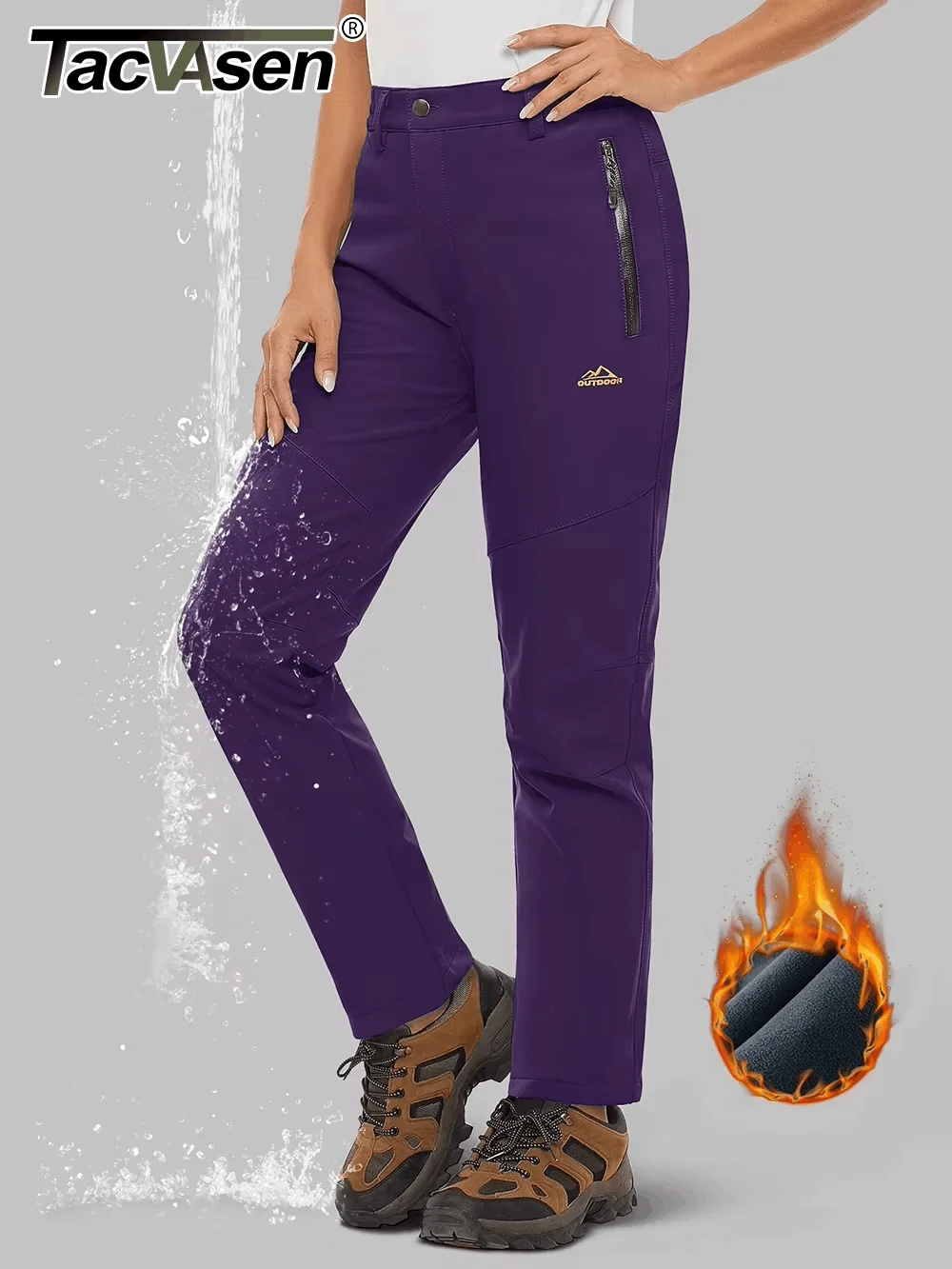 Thermal Waterproof Trousers Womens Amazon TACVASEN