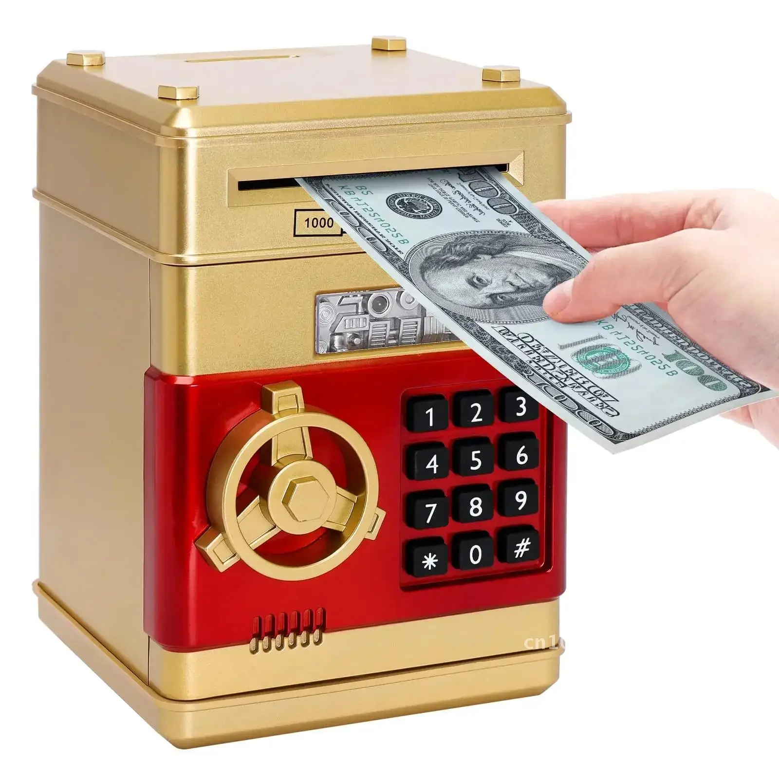 Child Gift Electronic Password Money Box Coins Cash Automatic Bank Mini Lock Money Code Box Safe Saving Piggy Counter