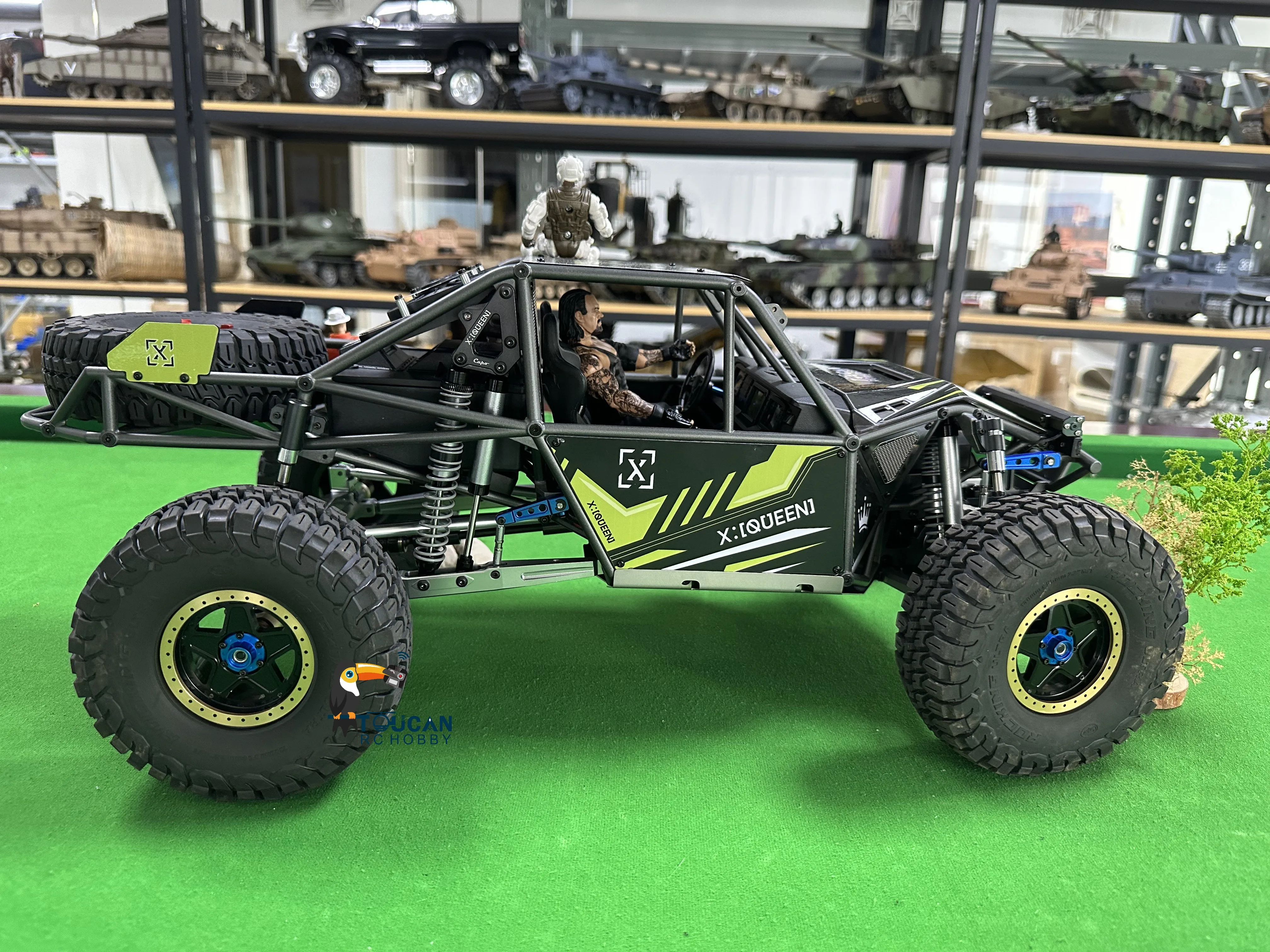 New Arrival Capo 1/8 RC Crawler Car U4 CD1582X 2 Speeds Radio Control Racing Vehicles Kits Toys for Boys  TH23512 4