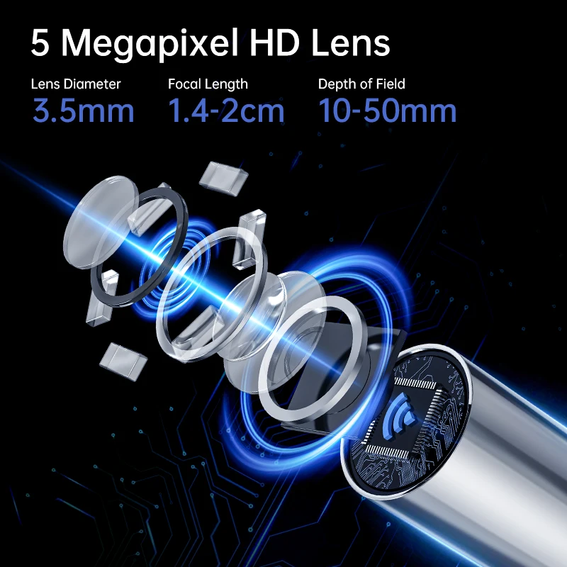 Wireless Vision Silicone Ear Scoop Endoscope Ear Extraction HD Camera Earwax Remover Otoscope Cleaning Tool With Recharge Base 3