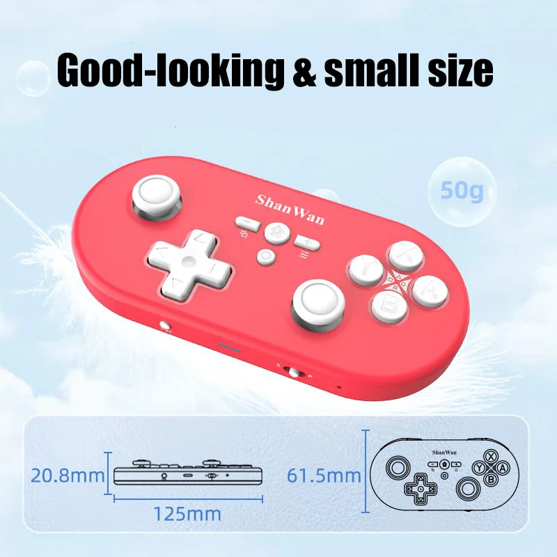 Controller ShanWan Per Smartphone – Supporto Incluso – Compatibile Android E IOS