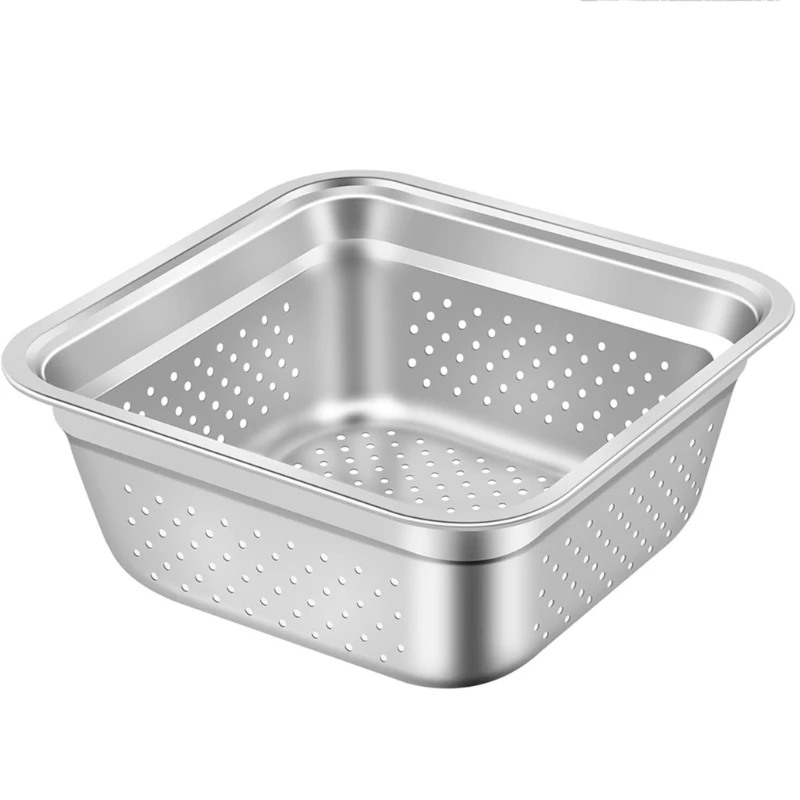 

Cooking Inner Basket Air Fryer Baking Tray Basket Metal Baking Liners