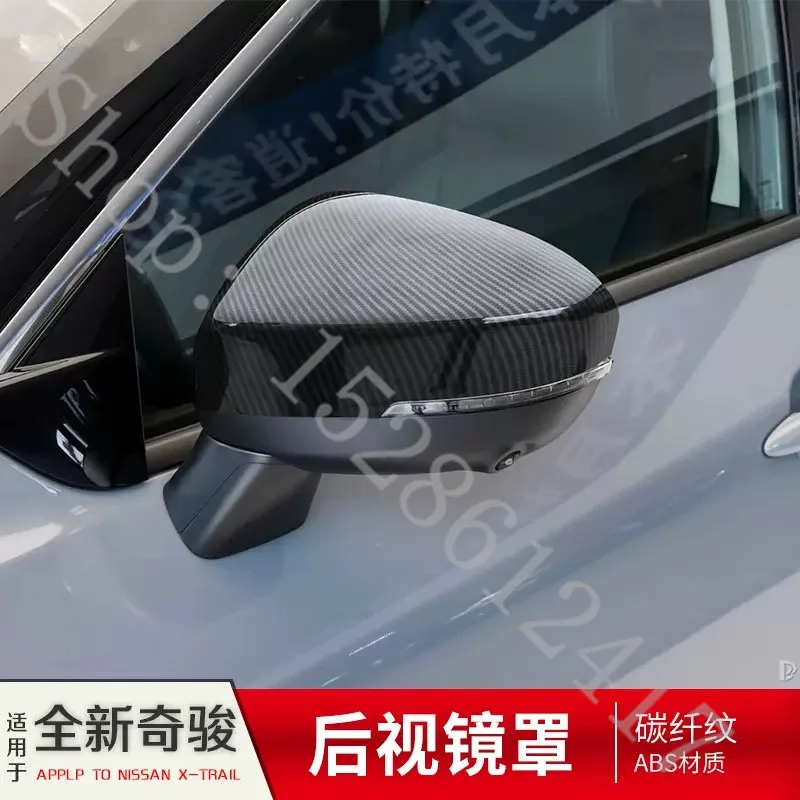 

ABS Rearview mirror Decoration/Rearview mirror cover Trim Car accessories styling For Nissan Rogue X-Trail XTrail T33 2022-2024