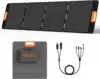 Solar Panel 200 Watt Foldable 200W Solar Cell Solar Charger for Power Station Waterproof w/Adjustable Kickstand 8mm Connector 1
