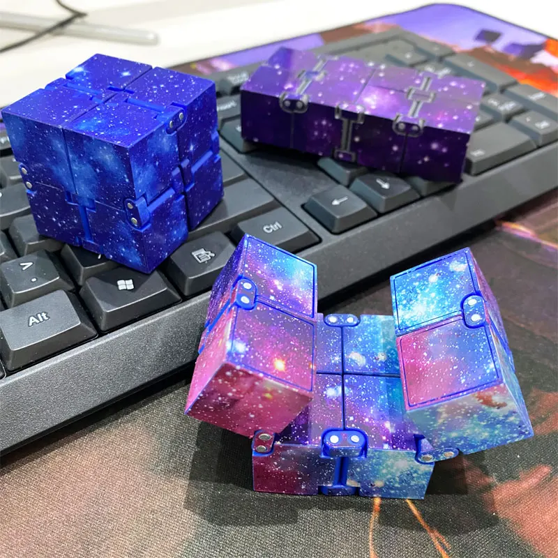 Infinity Magic Cube Starry Sky Square Puzzle Toys