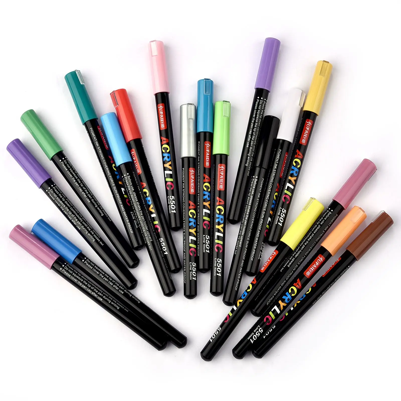 Source Wholesale 0.7 mm Permanent, Waterproof and Oil Based Paint Markers Fine  Tip. Paint Pens for Rock Painting, Stone, etc on m.