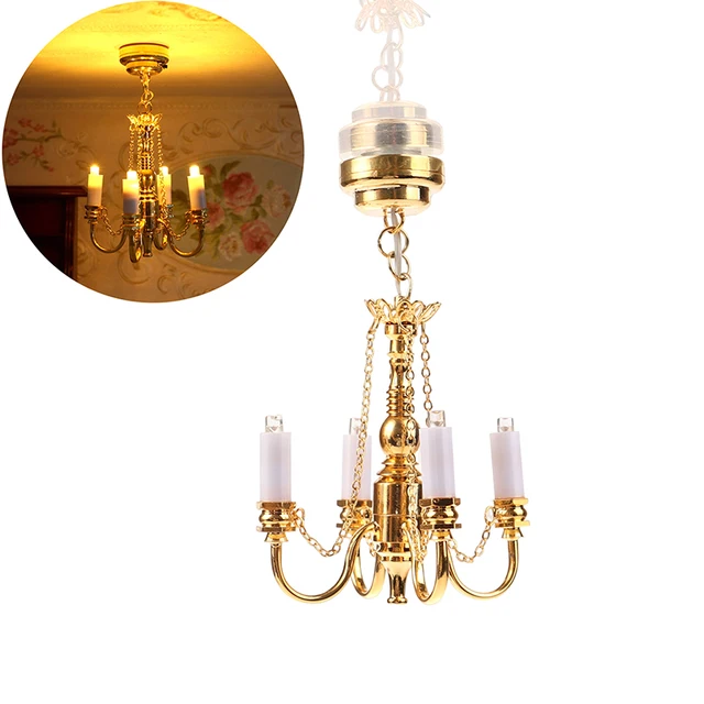 Illuminazione Miniature De369 Lampada Da Parete Singola 12V Per Casa Delle Bambole Di Dodicesima Scala - Italia Illuminazione Miniatura Modellismo