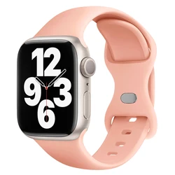Premium Silicone Sport Strap for Smartwatch - Versatile and Durable Bracelet (Retro Rose)