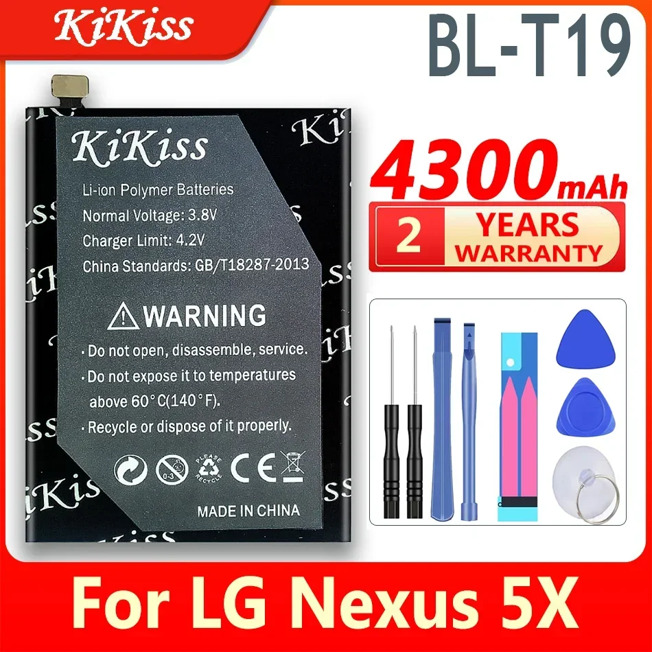 Bl-T19 4300Mah Batteria Di Ricambio Per Lg Nexus 5X Per Nexus5X H790 Blt19 H791 H798 T19 Blt19 Batterie Per Telefoni Cellulari + Strumenti