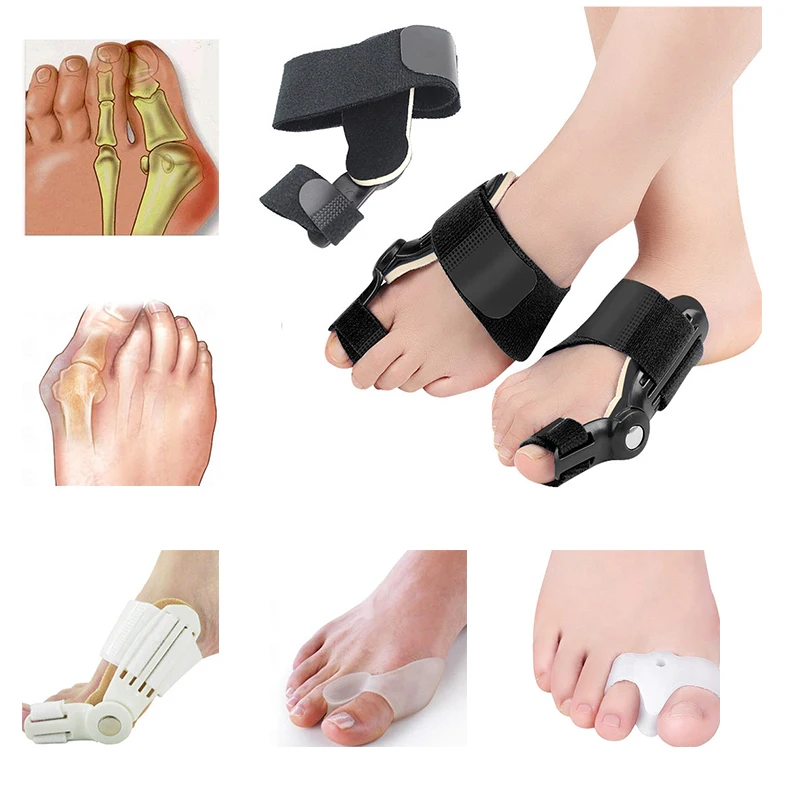 Toes Separator Hallux Valgus Bunion Corrector Soft Silicone Pedicure