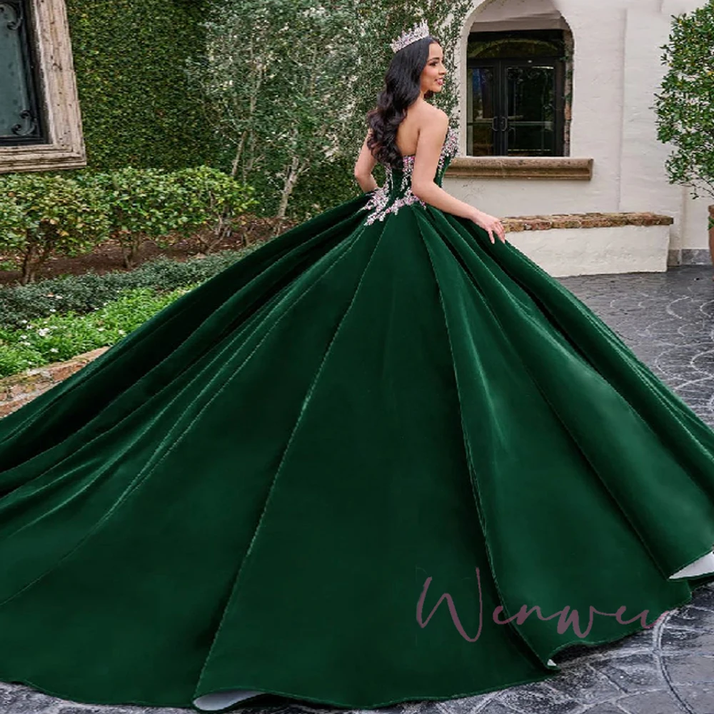 Ŭ ¦ ̴ £  Strapless Quinceanera 巹 ũŻ ر ̽   15   2025 ο