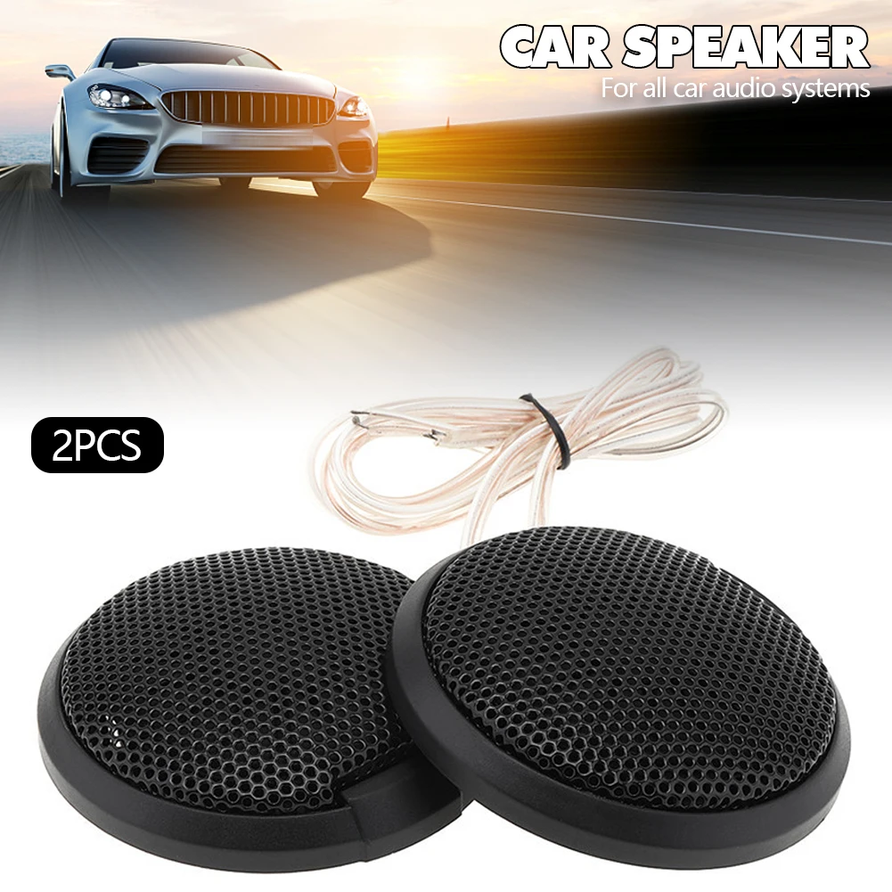2Pcs 2.83" Car Universal Speaker Vehicle Door Auto Audio Music Stereo