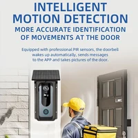 Tuya Doorbell with Solar Rain Cover Camera Wireless Video Doorbell Wifi PIR Human Body Sensing Outdoor Door Bell Video Intercom - Image 3