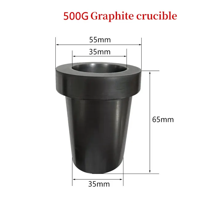 Crogiolo In Ceramica Per Fusione 500g - Per Oro, Argento, Rame, Forno Fusione, Refusione