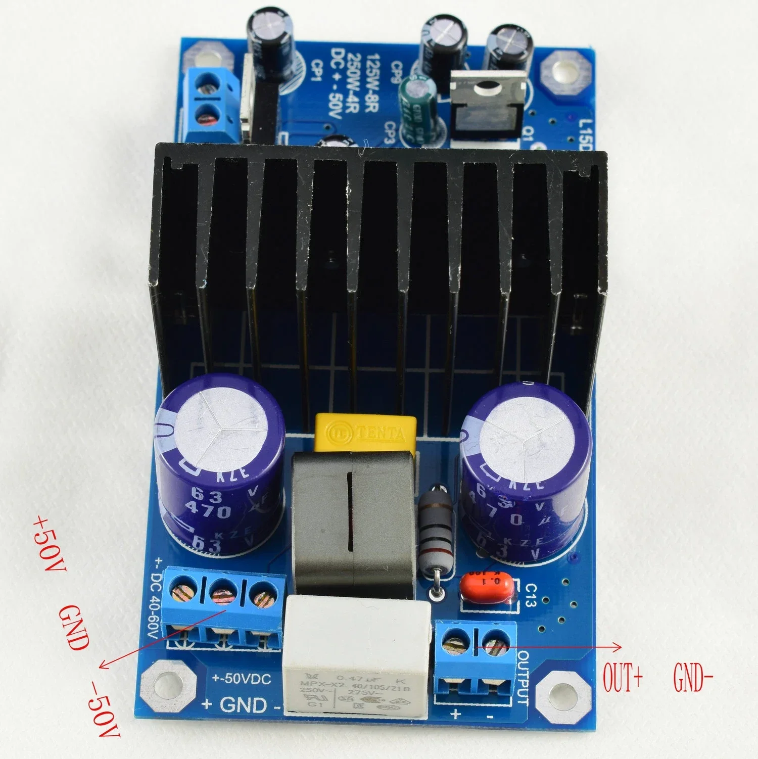 

1 шт., моно-канальная Плата усилителя L15DSMD IRS2092S, класс D, высокая мощность 250 Вт, сборный модуль, Новинка