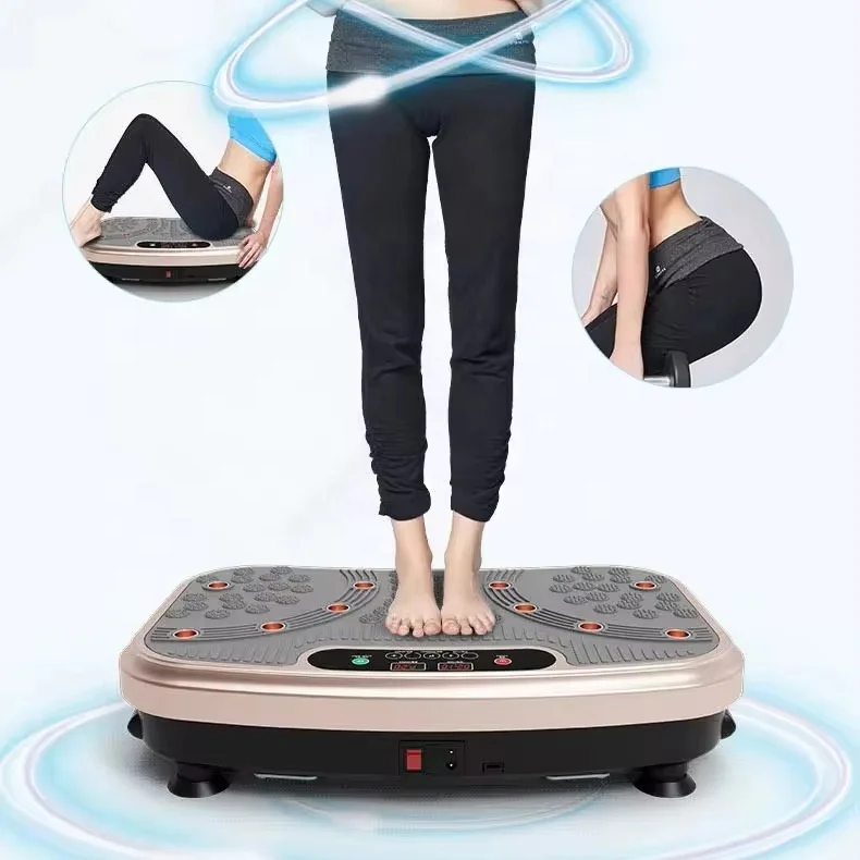 Factory Direct Ultrathin Vibration Plate-Durable Whole Body Slimmer Gym Equipment