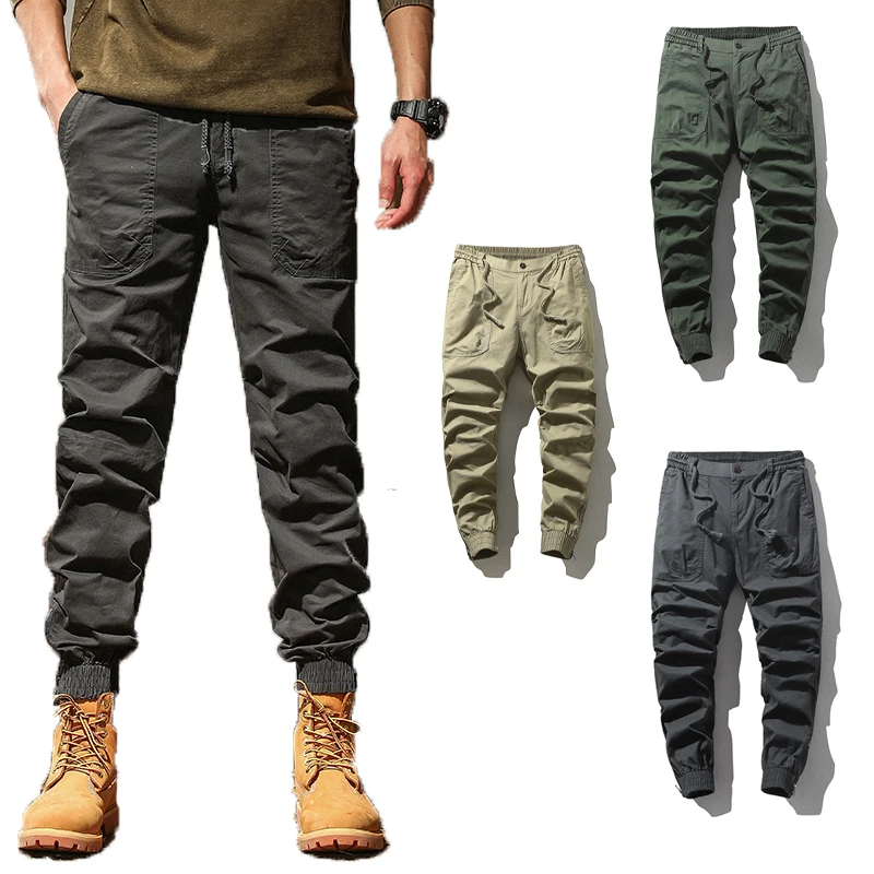 

Cargo Pants Men's Waterproof Tactical Military Autumn Clothing Hiking Jogger Trousers Male Work Wear Big Size Men's Clothes