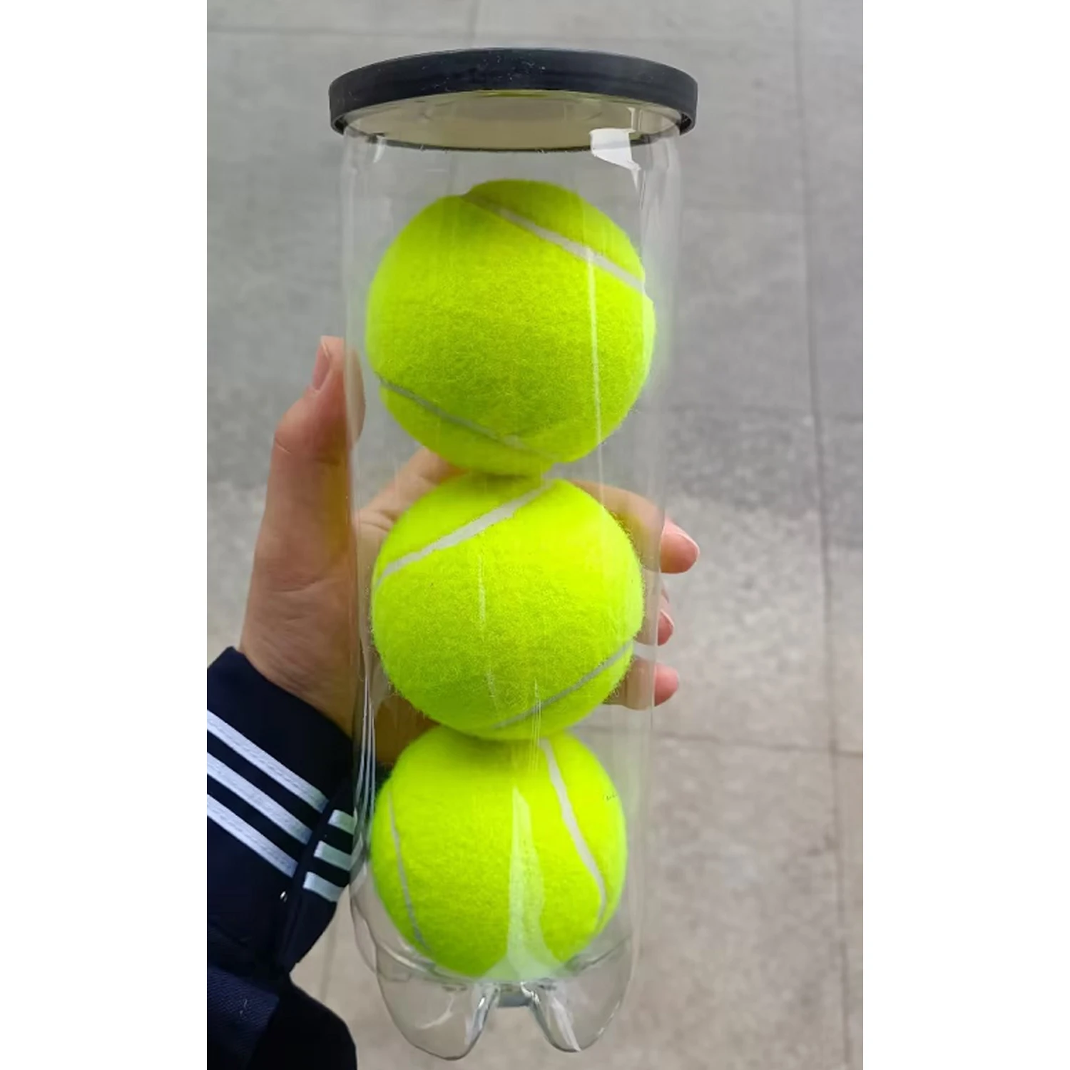 Pro Padel Ball 3 Balls Extra Duty Felt Pressurized Green Tennis Balls Paddle tennis balls